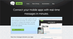 Desktop Screenshot of getvines.com